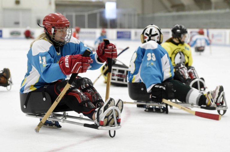 Girls Ice Hockey exchange in Montpelier